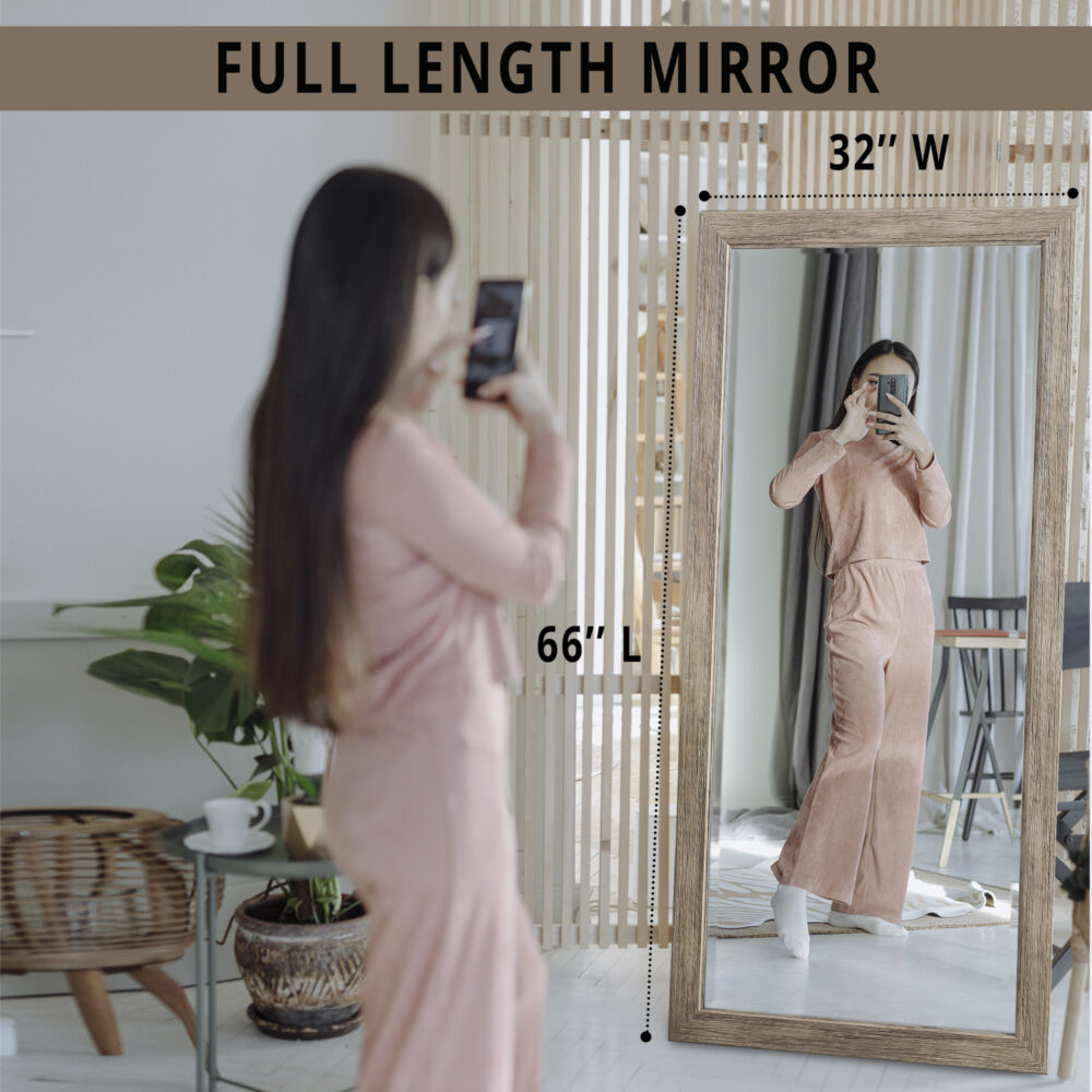 Framed Full Length Mirror by HomeStock - 11