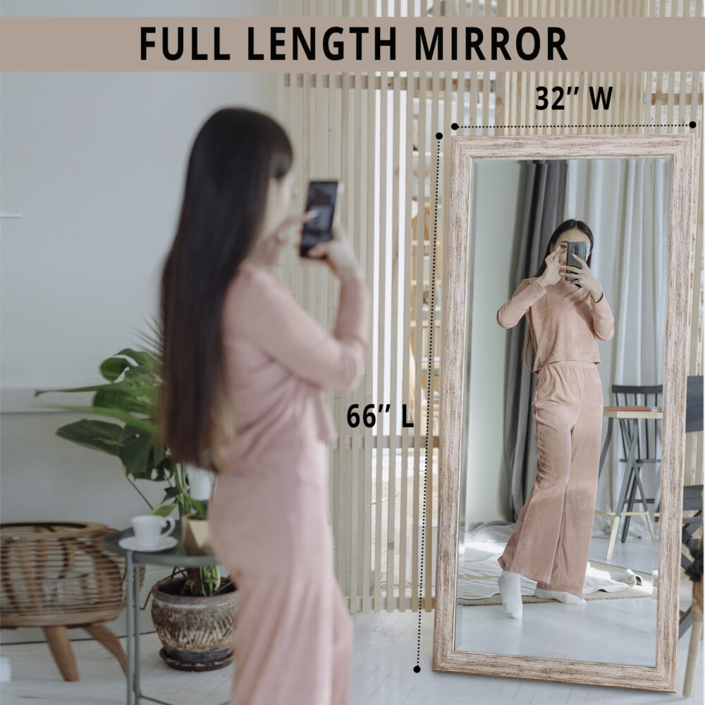 Framed Full Length Mirror by HomeStock - 16