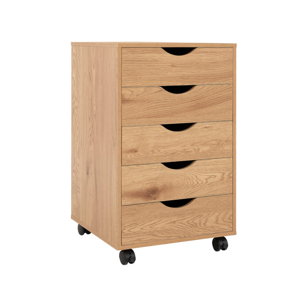 5 Drawers Office File Cabinet by HomeStock - 34