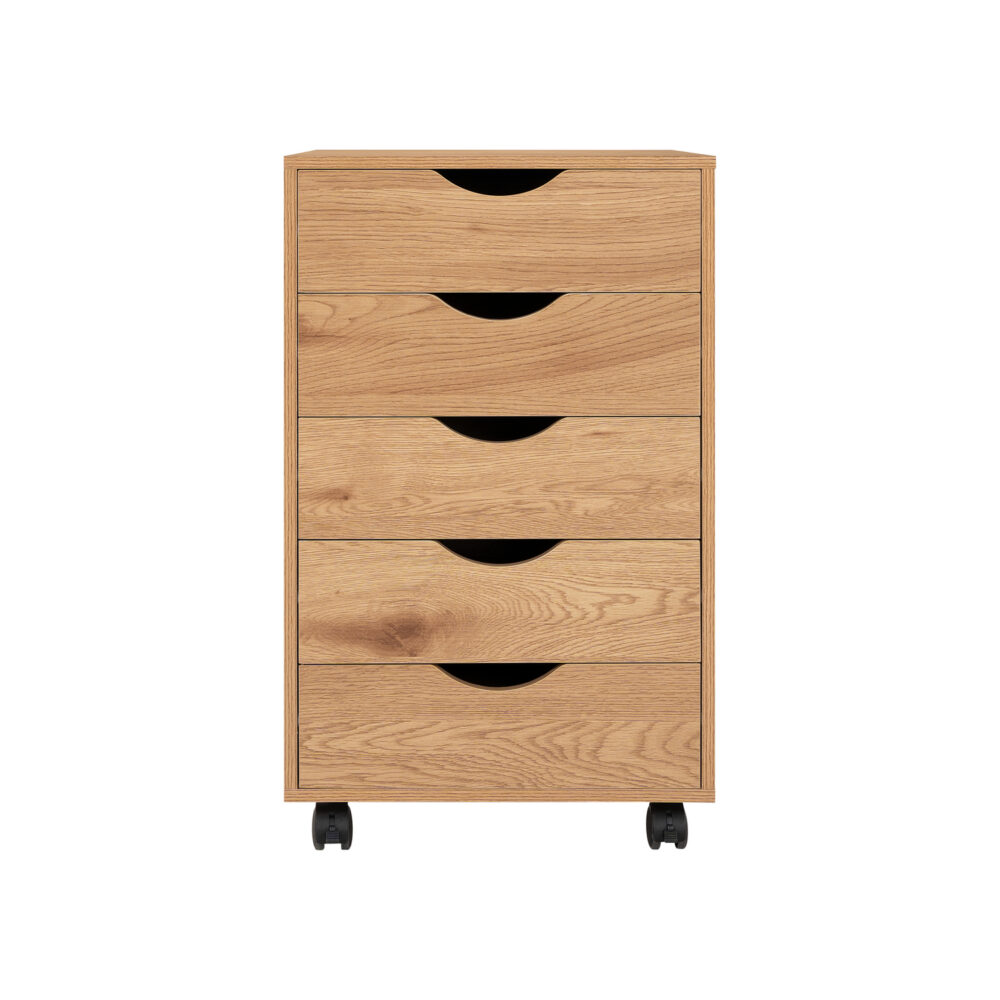 5 Drawers Office File Cabinet by HomeStock - 35