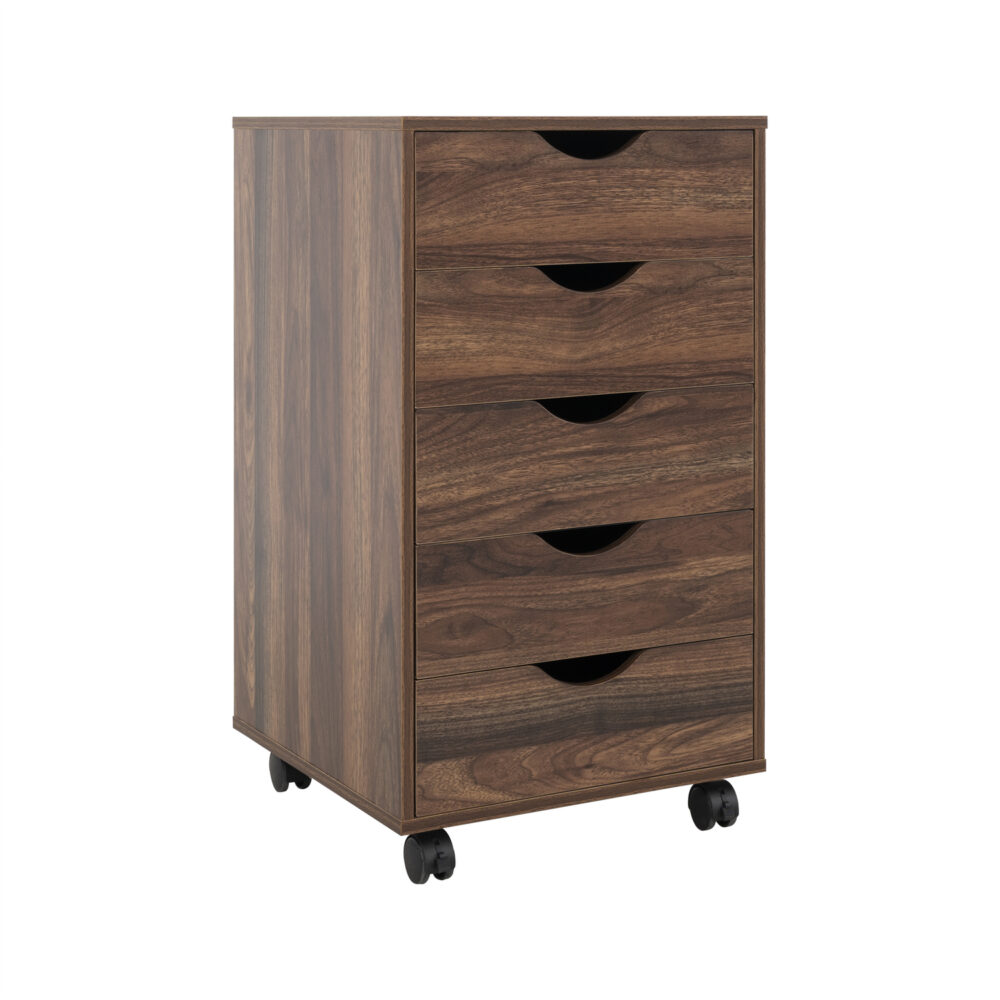 5 Drawers Office File Cabinet by HomeStock - 24