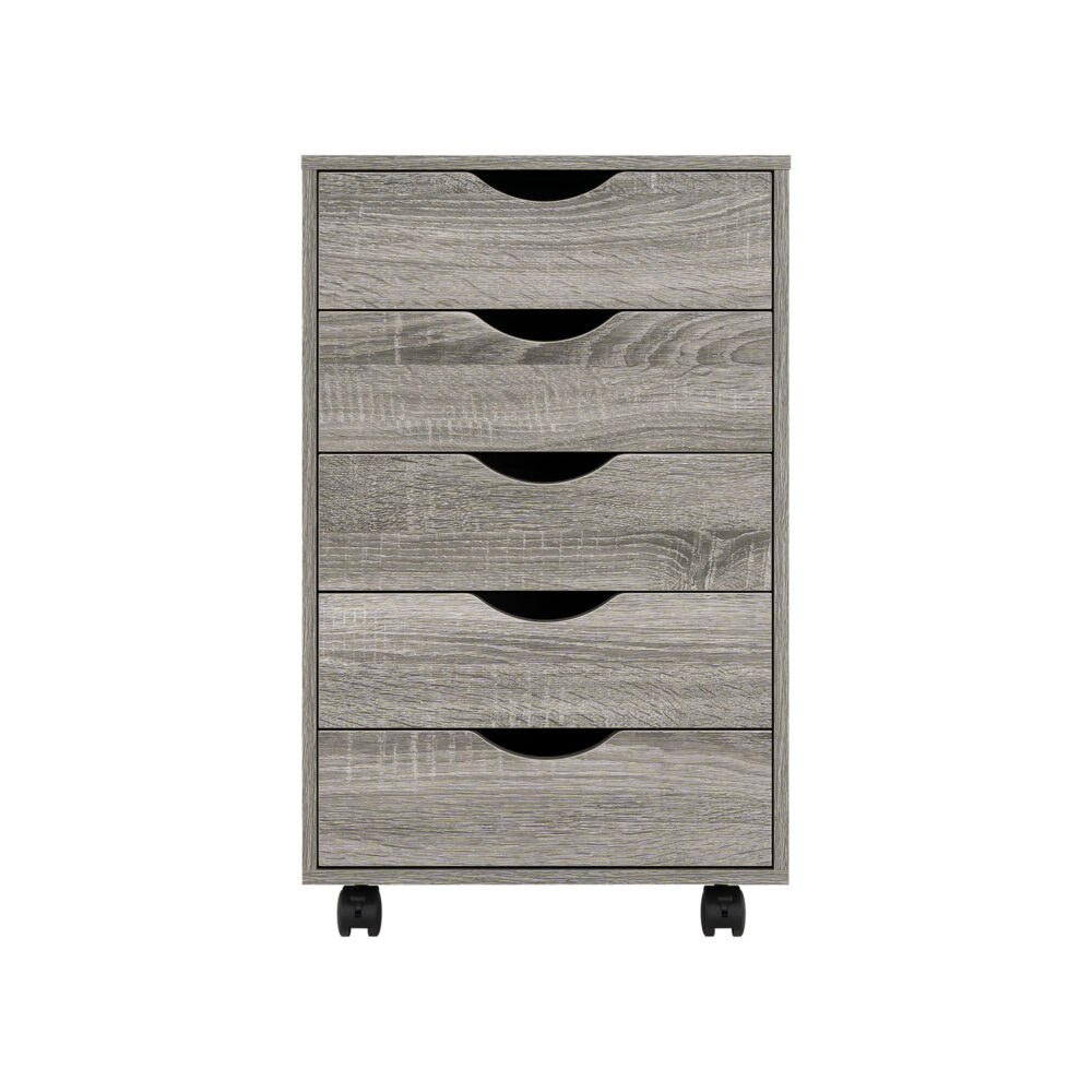 5 Drawers Office File Cabinet by HomeStock - 14