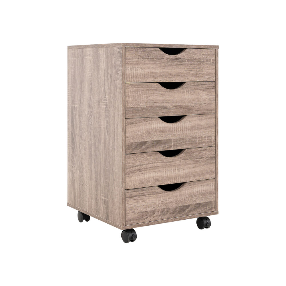 5 Drawers Office File Cabinet by HomeStock - 40