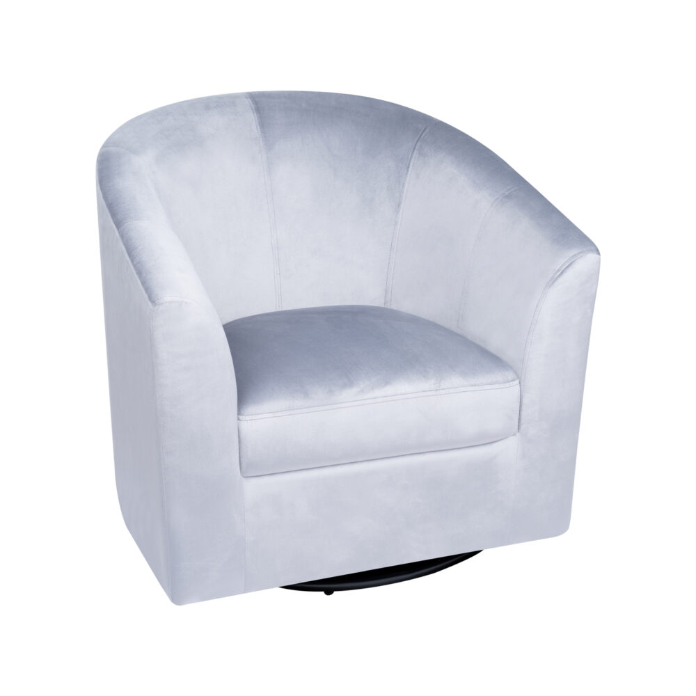 HomeStock Swivel Barrel Accent Chair - 34